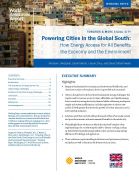Powering cities in the Global South: how energy access for all benefits the economy and the environment
